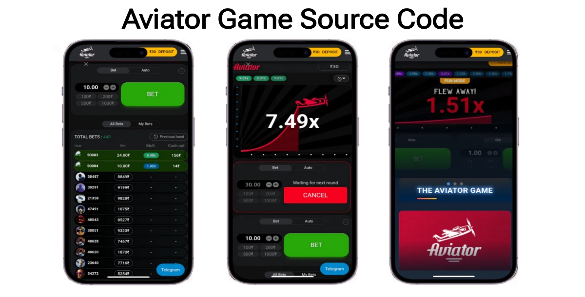 Aviator Game - Source Code Download